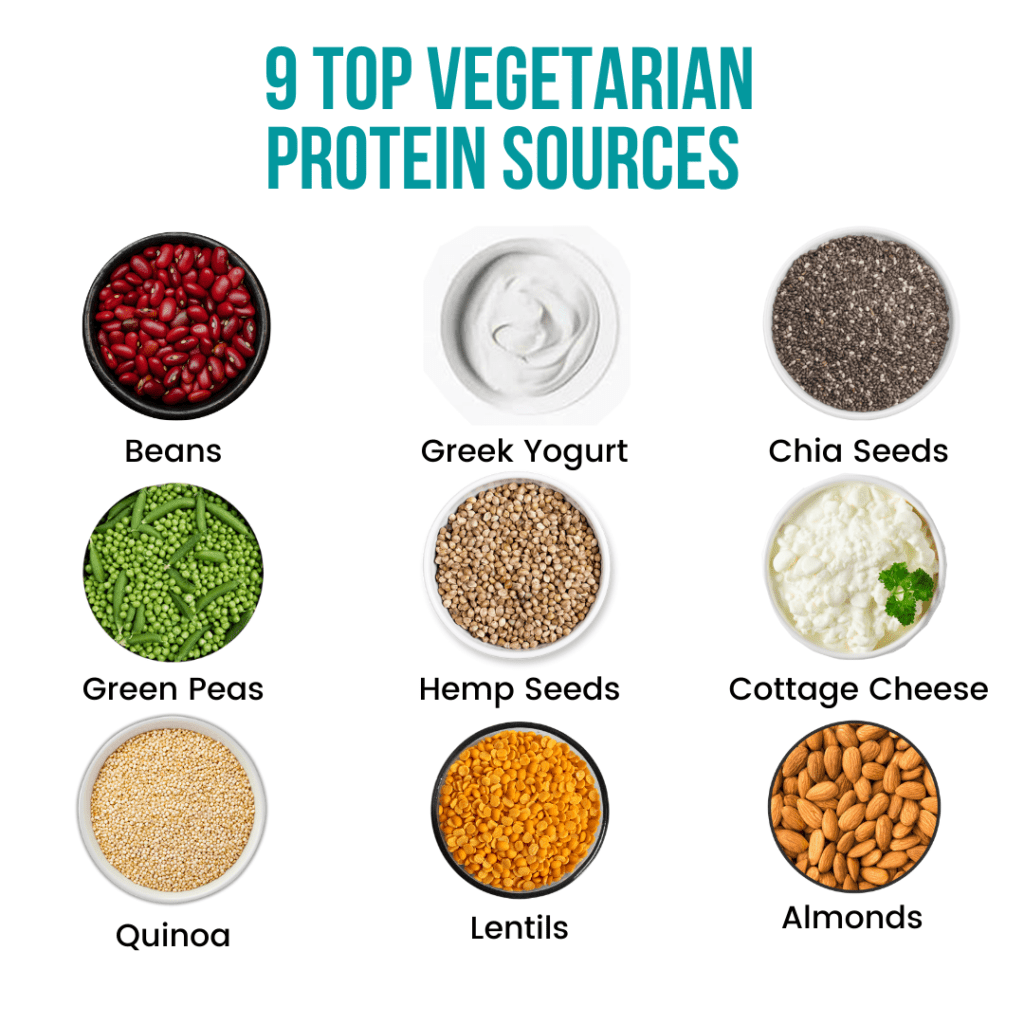 Day 9 of challenge Top vegetarian protein sources EA Fitness